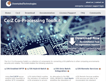 Tablet Screenshot of dovetail.com